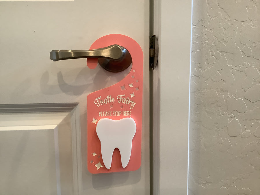 Personalized Tooth Fairy Door Hanger