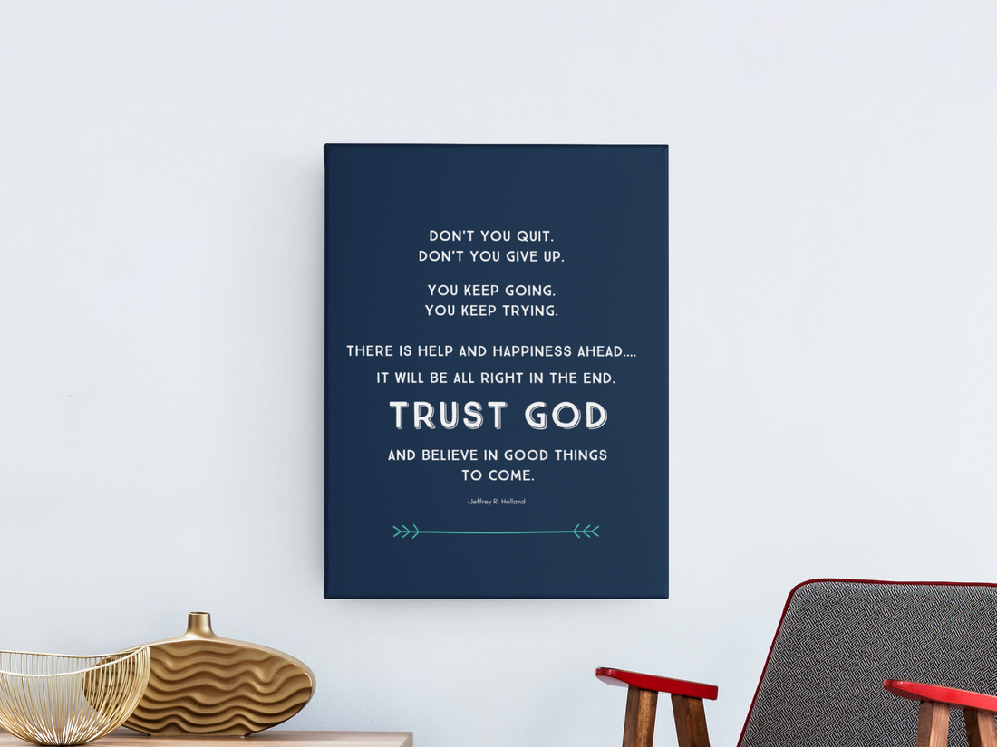 Trust In God Printable Wall Art